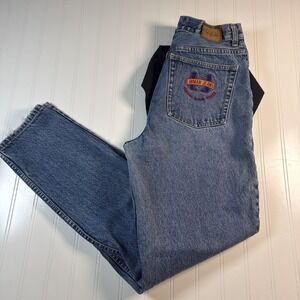 Vintage Lawman World Class Denim Jeans Women's Size 13 Blue Tapered Leg
